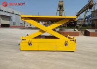 Lithium Battery Electric Agv Steerable Lift Transfer Cart