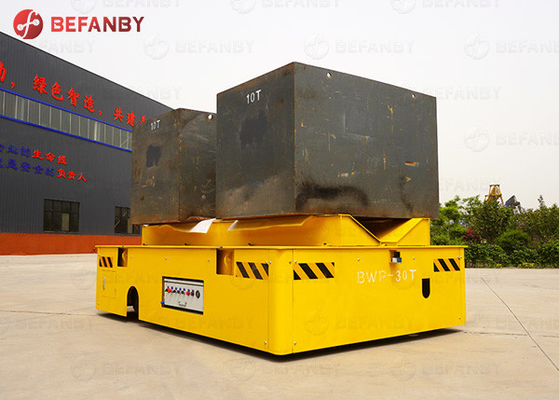 Battery Power Steerable Die And Mold Transport Cart