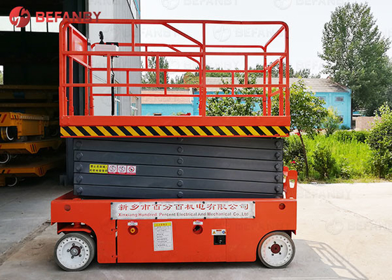 Outdoor 10m Full Automatic Hydraulic Ladder Lift