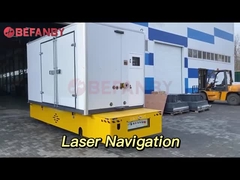 Carico pesante di 15 tonnellate di carrello senza rotaia, carrello di trasferimento a guida elettrica