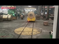 Carro RGV intelligente con bobina, carrello per il trasferimento del giradischi ferroviario personalizzato