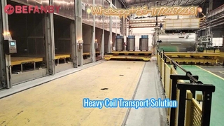 Veicolo di trasferimento ferroviario personalizzato, carrello di trasferimento batteria con telecomando da 2,5 T