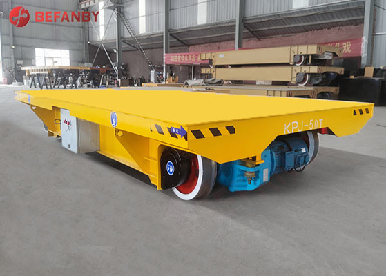 Metal Industry Cable Drum Railway Transport Trolley