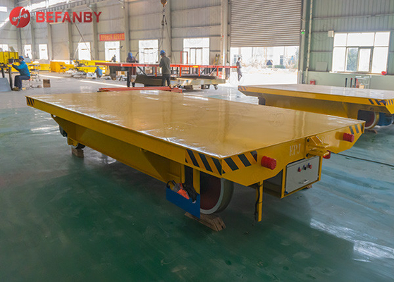 Metal Industry Cable Drum Railway Transport Trolley