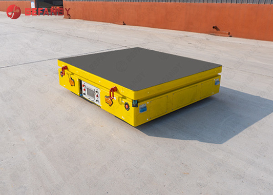 Automatic Electric Rail Type Battery Lift Table Cart 0 - 20m/min