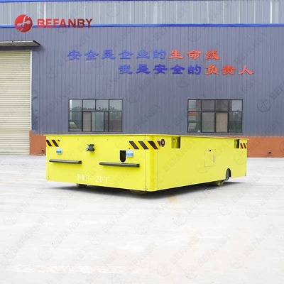 Industrial Self Propelled Transfer Cart For Steel Ingot Handling