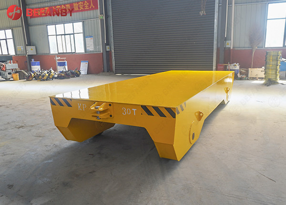 Warehouse Material Transfer Carts Q235 Push Railroad Hand Cart 5Ton