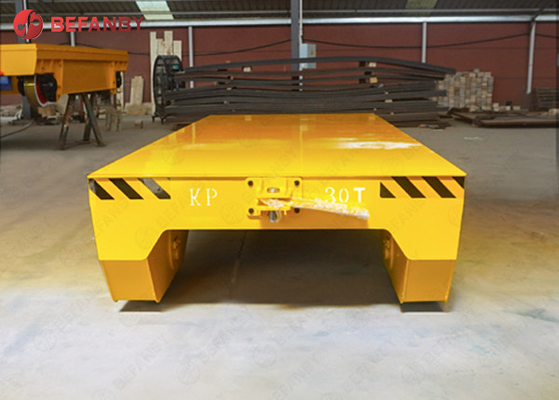 Warehouse Material Transfer Carts Q235 Push Railroad Hand Cart 5Ton