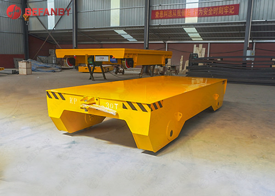 Warehouse Material Transfer Carts Q235 Push Railroad Hand Cart 5Ton