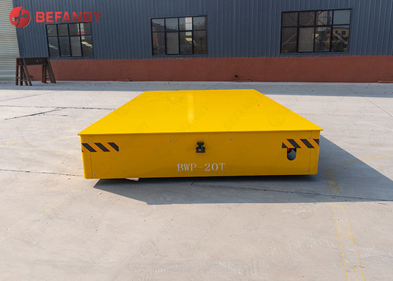 Industrial Self Propelled Transfer Cart For Steel Ingot Handling