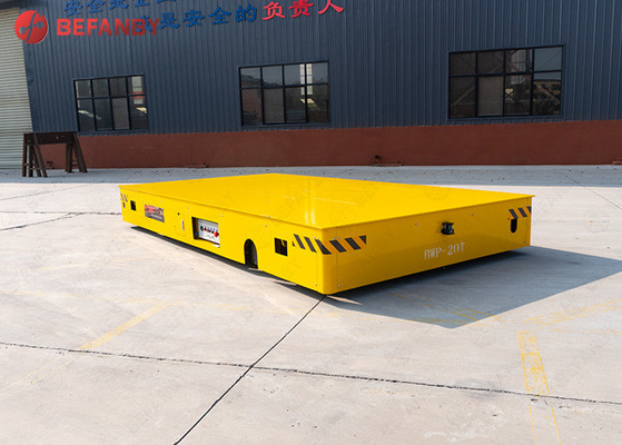 Industrial Self Propelled Transfer Cart For Steel Ingot Handling