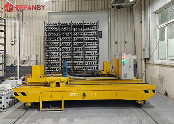 Self-Propelled High Temperature Proof Rail Transfer Cart with Up to 500ton Capacity
