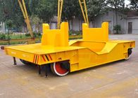 Heavy Duty Coil Transfer Cart , V Frame Electric Motorized Transfer Trolley