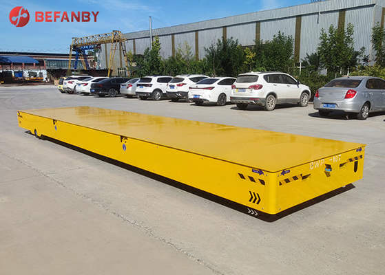Self Propelled Trackless Platform Trolley With Load Capacity 15 Tons