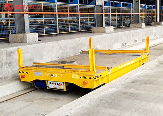Automobile di trasferimento della ferrovia dell'officina 15T per il trattamento del tubo d'acciaio