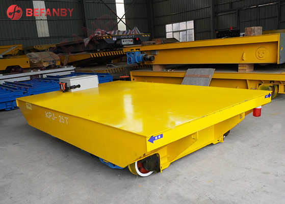 Metal Industry Cable Drum Railway Transport Trolley