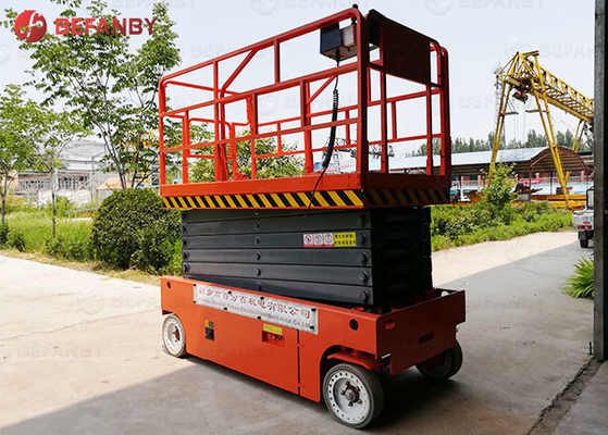 320kg Automatic Workshop Mobile Scissor Lift Platform