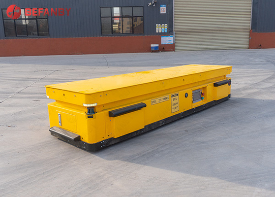 RGV Automatic Guided Vehicle Lithium Battery Power Rail Cart 5 Tons