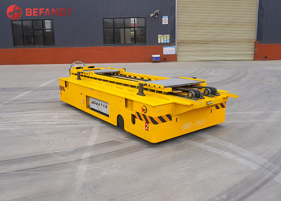 Customized Chain Conveyor Railless Transport Trolley