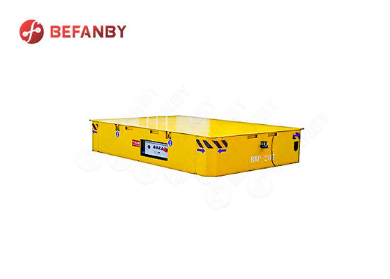 Steerable 20 Ton Hand Pendant Control Trackless Transfer Cart with 24 Months Warranty and Continuous 8-hour Operation