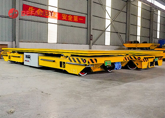 Carrello di Trasferimento Robot RGV a Batteria da 12T per Carichi Pesanti con Sistema di Controllo Intelligente