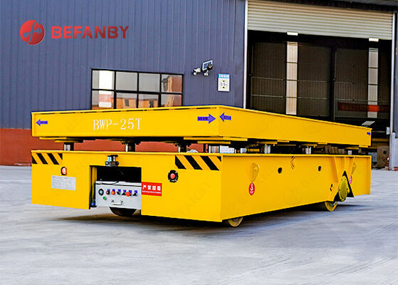 Camionetto di trasferimento senza traccia con sollevamento idraulico