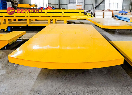 Carrello di trasferimento di materiale turntable professionale 45T per fabbrica