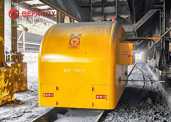 Carrello di Trasferimento di Grande Capacità Personalizzato Utilizzato per la Manutenzione dei Binari