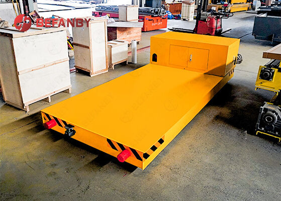 Carrello elettrico su rotaia con dimensioni del tavolo personalizzate e telecomando