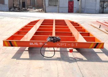 Spray Painting Line Electric Transfer Cart With Driven Motor P24 Rai Type