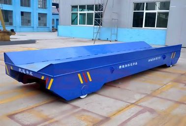 Towing Chain Power Electric Transfer Cart Self Driven For Production Line Cylinder Materials