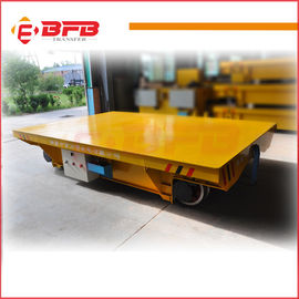 Cable Reels Powered Material Handling Rail Flat Cart industry usage