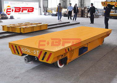 Long Distance Forklift Battery Transfer Cart Variable Speed Q235 Material